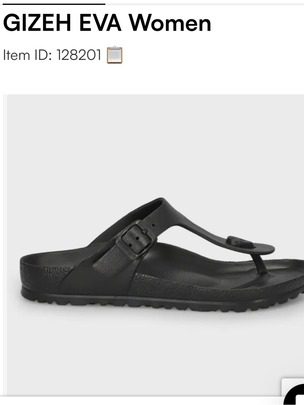 Birkenstock Black Sandal